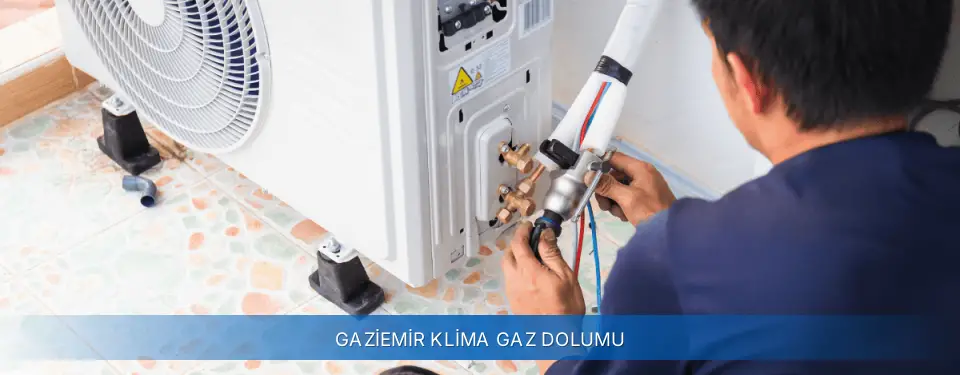 Gaziemir İlçemi York Klima Gaz Dolumu